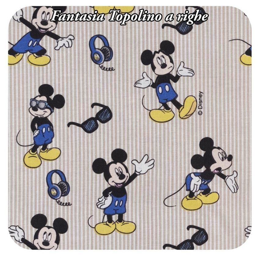 fantasia Topolino a righe